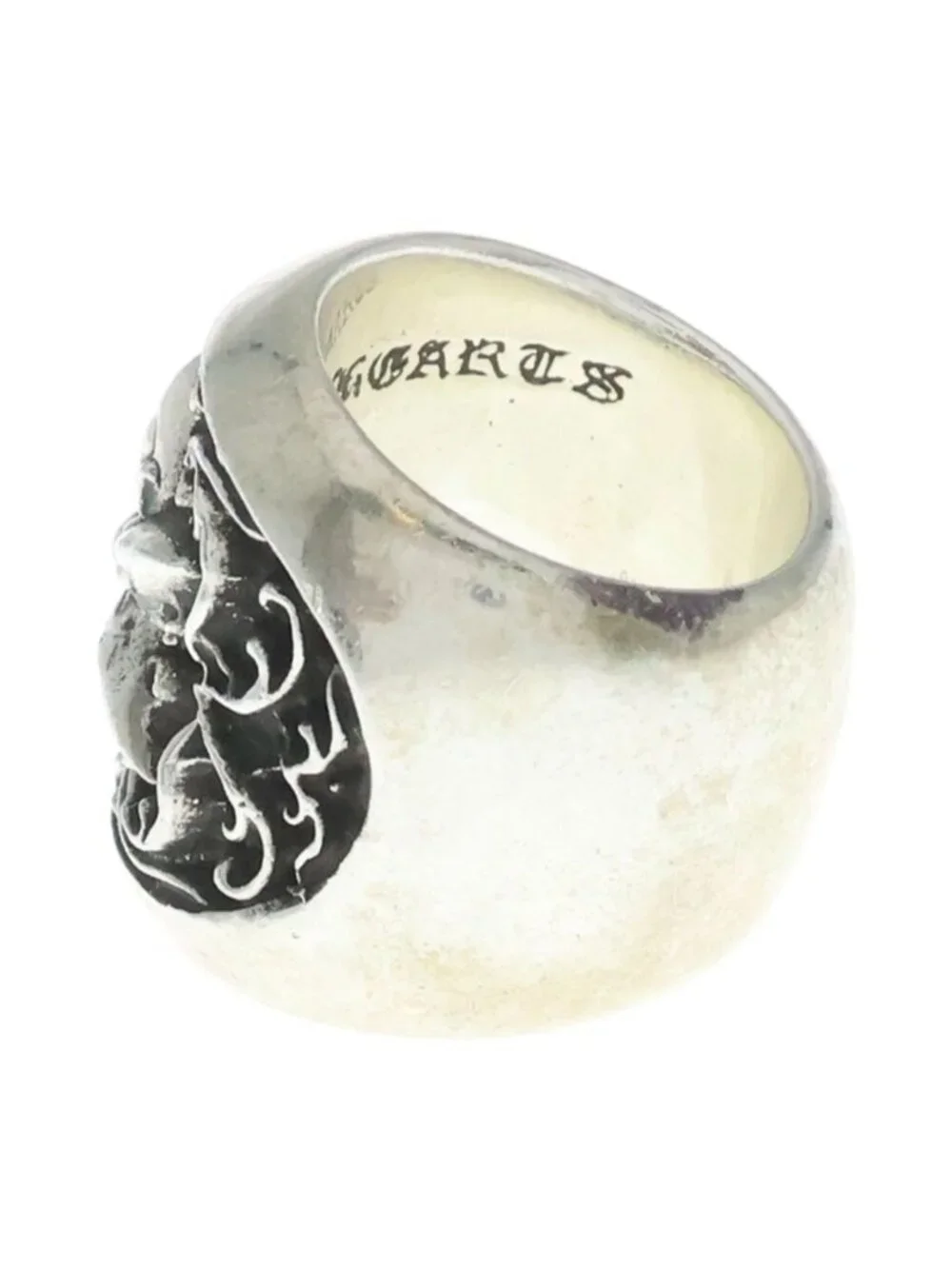 Chrome Hearts Clssc Oval Star Classic Ring Silver